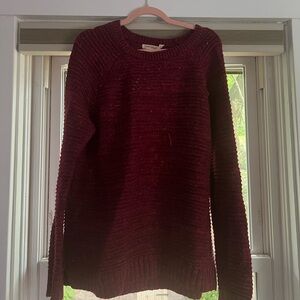 Burgundy Sweater